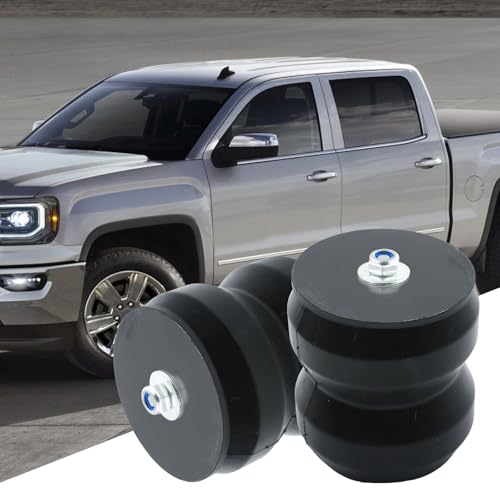 ZUDKSUY Rear Bump Stop Kit Replacement for Chevy Silverado 1500 1999-2021, Replacement for GMC Sierra 1500 Truck 2WD 4WD, Suspension Helper Spring Off-Road Jounce Bumper by ZUDKSUY - Image 7