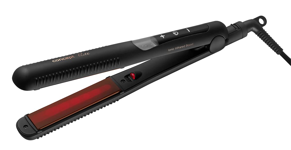 Concept VZ6020 narzędzie do stylizacji włosów prostownica czarna brąz 46 W 2,5 m