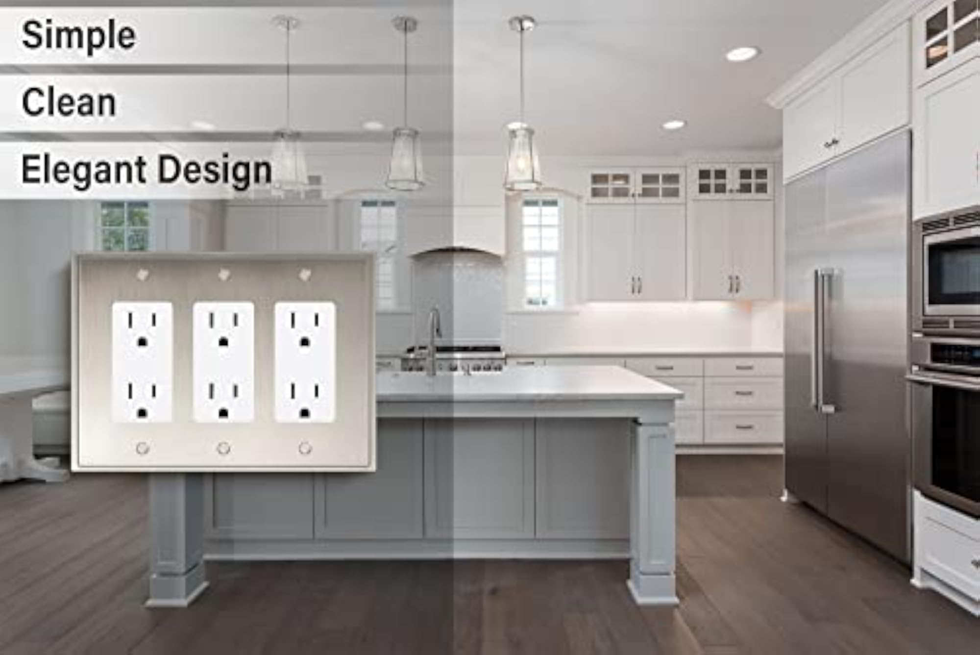 Soft Modern Decorative Wall Plate Switch Plate Outlet Cover