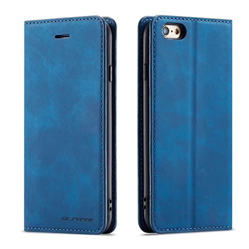 Housse iPhone 6/6S en cuir premium PU fini soigné avec rabat magnétique