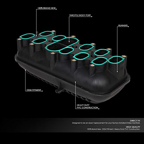 Dna Motoring Oem-Itm-010 Factory Style Engine Intake Manifold Lower Kit #TOP1