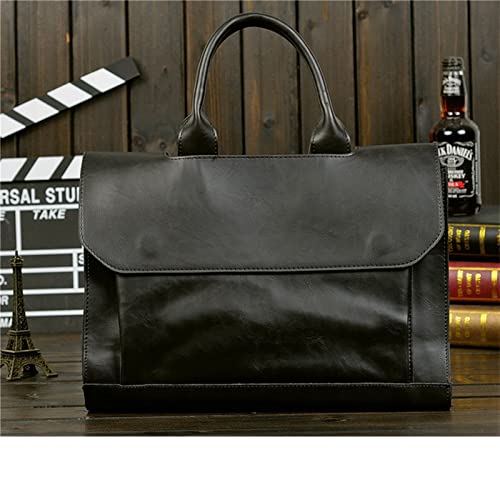 Breifcases Simple Famous Business Man Shoulder Bag Men Briefcase3