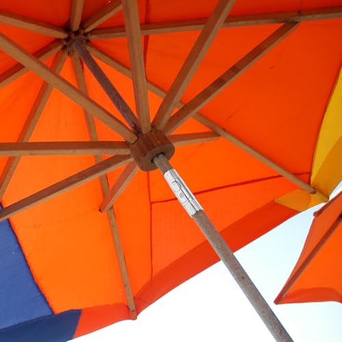 Sombrilla de patio resistente para eventos veraniegos con soporte de dirección funcional 5