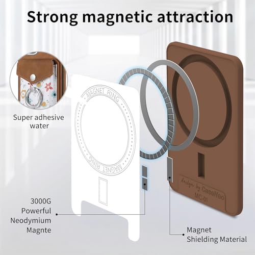 Coque Samsung A14 5G et M14 avec étui portefeuille élégant à motif fleur