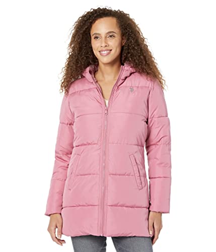 U.S. POLO ASSN. Long Basic Jacket Oxford Rose LG