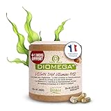 Dioméga Équilibre Cérébral, Oméga 3 végan, DHA d’Algues + Vitamine B12 – Complément Alimentaire végan - Mémoire, Concentration, Vision & Système Nerveux - 60 Gélules