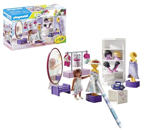 PLAYMOBIL Color 71373 Camerino, diseño Creativo Ropa, con