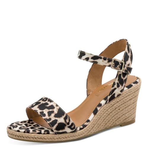 Tamaris Damen Sandalette mit Keilabsatz