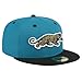 New Era Men's Teal/Black Jacksonville Jaguars Throwback Crawl Flipside Two-Tone 59FIFTY Fitted Hat