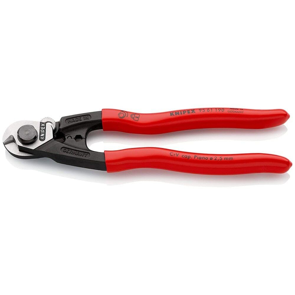 Wire Rope Cutter, Center Cut, 7-1/2 In
