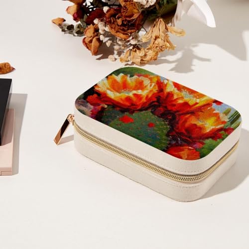 Boîte à bijoux de voyage compacte pour vacances et week-ends - 8