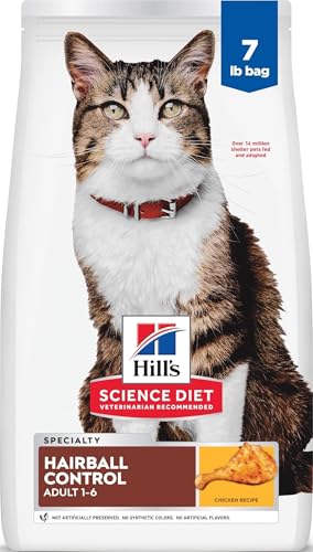 Hill's Science Diet Adult 1-6 Hairball Control Dry Cat Food