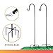 Shepherd-Hooks for Bird-Feeder Lantern Plant-Hook Garden-Stake - 35 Inch 2 Pack Plant Stand Hanger for Outdoor Flower Basket, Bird Feeder Hanger Weddings Decor
