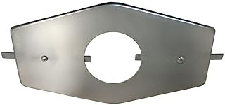 102216 3-3/4" Single-Handle Stainless Steel Repair Plate