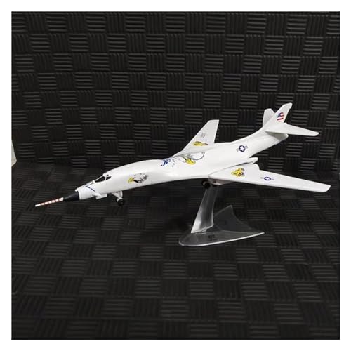Modelo B-1B Bomber Lancers 1/144 maqueta de avión de aleación con ala barrida variable Blanco A 4
