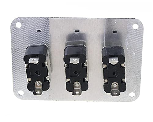 Interruptor indicador LED de 12V con tapa de seguridad para evitar encendido accidental 4