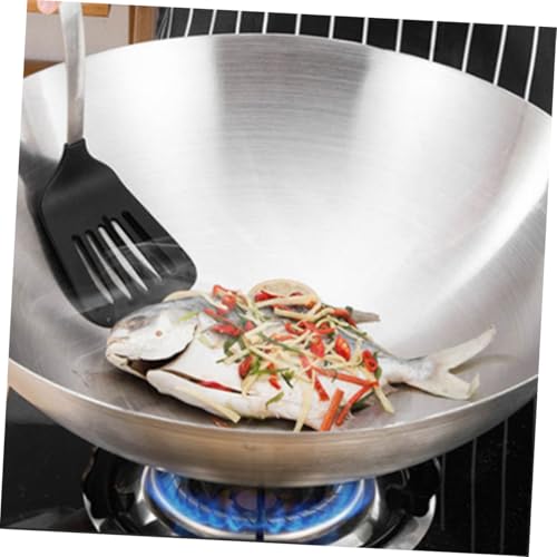 Wok redondo acero inoxidable antiadherente Unomor miniatura 2