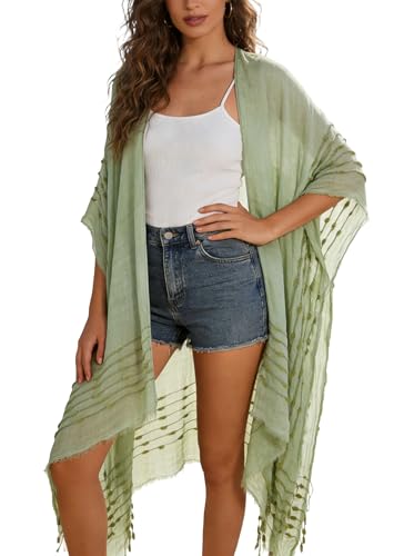 Image of Breezy Lane Kimonos for Women Swimsuit Coverups Beach Cover Up Swimwear Cardigan Summer