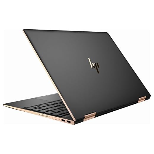 HP Spectre x360 - 13t Touch Laptop i7-8550U Quad Core with 16GB RAM, 512GB SSD 13.3" IPS FHD Touch, Gorilla Glass, Win 10 Pro, Dark Ash Silver, 3 Years McAfee Internet Security Antivirus