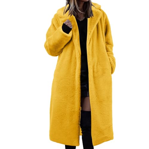 Manteau fausse fourrure femme veste polaire chaude hiver chic