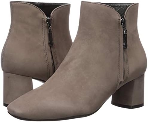 Marc Joseph New York Women's Genuine Leather Luxury Ankle Boot with Zipper, Earth Nubuck, 8 M US | Image 6
