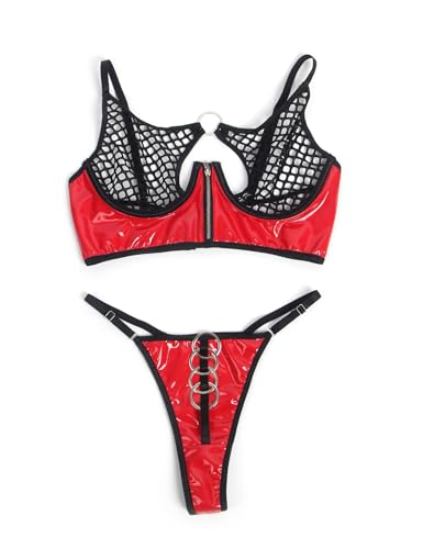 Tenue sexy ensemble soutien-gorge avec armatures pour soirée complice - 4