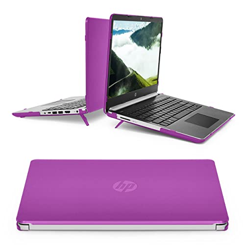 mCover Coque Compatible avec 14' Hewlett Packard Pavilion 14S-DQ / 14S-FQ / 14-DQ Séries (Non Compatible avec Les Autres Ordinateurs Portables) Violet