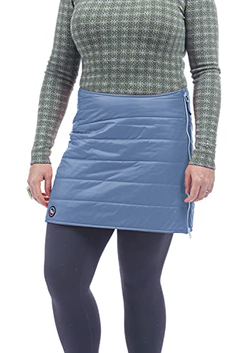 Big Agnes Womens Columbine Superlight Synthetic Insulated Skirt, Riviera, Large