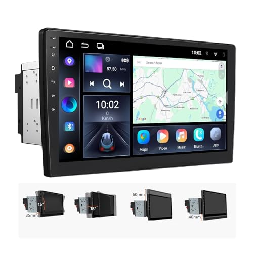 Suggerimenti per l'installazione: Grazie per l'attenzione e per il fatto che questa autoradio è universale, quindi se la vostra console di fabbrica è DOPPIO DIN, potete cercare il kit per la vostra auto. Modello dell'auto + anno dell'auto + kit doppio DIN. È necessario acquistare i kit per auto separatamente!