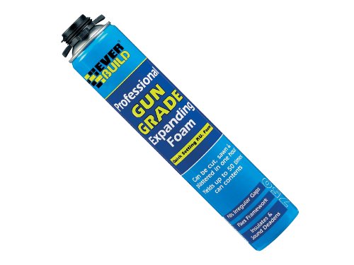 Everbuild EVBEVGF7 Gun Grade Expanding Foam, 750ml Volume