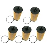 1/2/5Pcs Oil Filter 3C3Z6731AA Compatible For Ford FL-2016 PowerStroke 6.0L 6.4L Diesel(5PCS)