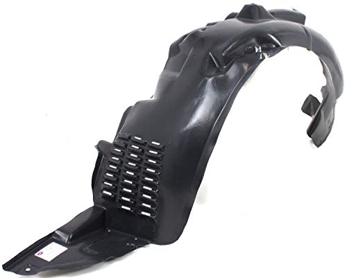 Evan Fischer Fender Liner Front, Driver Side Compatible With 2006-2011 Hyundai Accent Plastic Material - Hy1250113 #TOP2