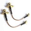 AKK MX06 2pcs 5G8 90 Degree MMCX to SMA Pigtail FPV Antenna Connector