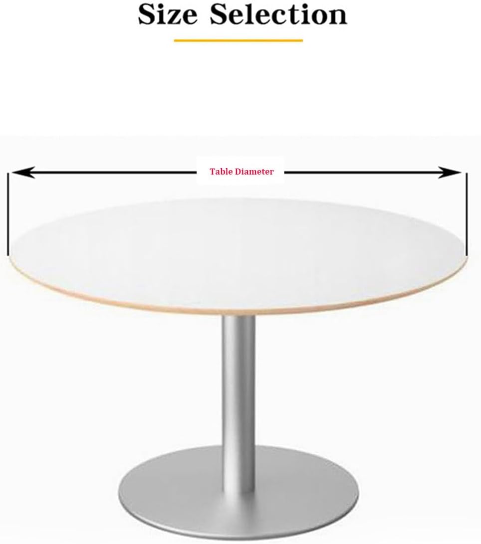 Polyester Tablecloths Tablecovers Round Table Cloth Home Hotel Restaurant Party Multicolour Waterproof Table Covers WineRed Round 140cm