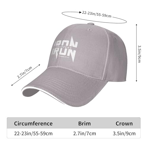 Iron Sharpens Iron Hat Proverbs 27 17 Golf Hats miniatura 3
