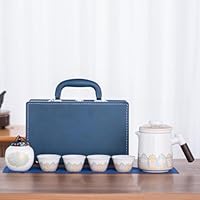 Amazon｜[ZS2L7] 携帯型 茶器セット 収納バッグ付 手描き ティー