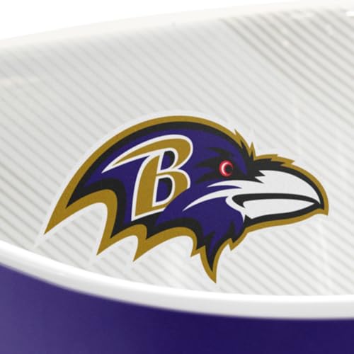 Image of YouTheFan NFL Baltimore Ravens Large Party Bowl
