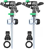 APT Pulsating Impact Sprinklers for Yard, Lawn & Garden, 80 to 5800 sq ft...