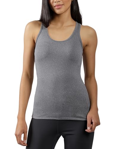Image of Yogalicious Womens Lightweight Tank Top Soft Racerback Workout Yoga Sleeveless Quick Dry Top