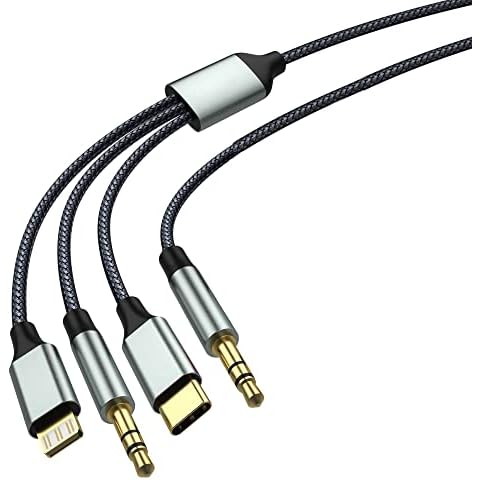 Cable Audio USB C a Jack 3.5mm para iPhone Cover