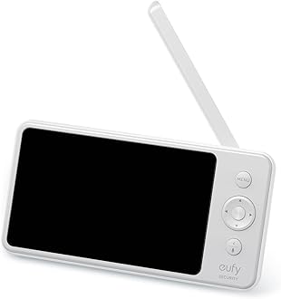 eufy Security Baby SpaceView Add-On Video Baby Monitor, Night Vision, 5" Display