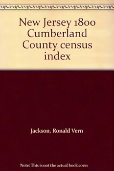 Unknown Binding New Jersey 1800 Cumberland County census index Book