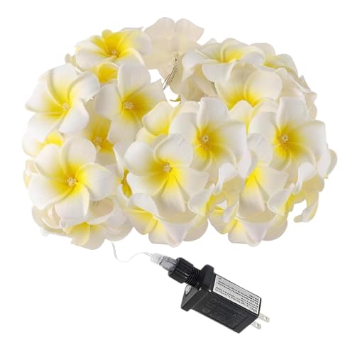 Guirlande LED fleur de plumeria 300cm pour créer un cocon poétique chez soi - 2