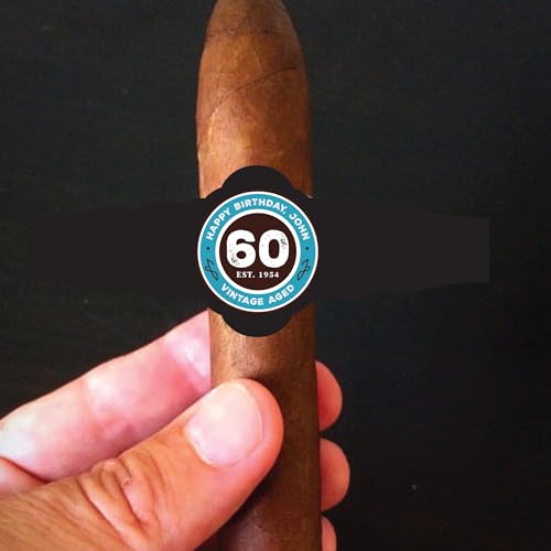 Elleedees Custom Wedding Cigar Bands, Set Of 16 Labels, Party Favors thumb #4