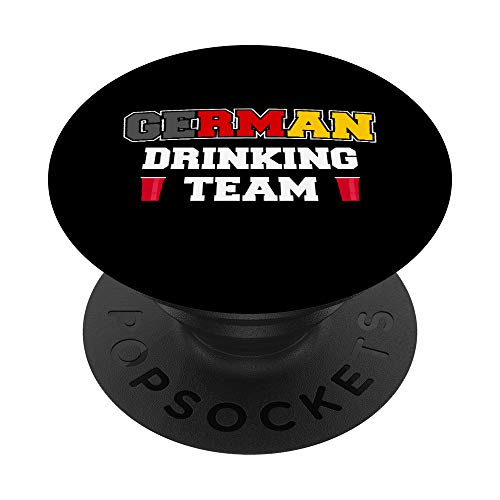 German Drinking Team Funny Drinking Beer Lover Beer Pong PopSockets PopGrip Intercambiabile