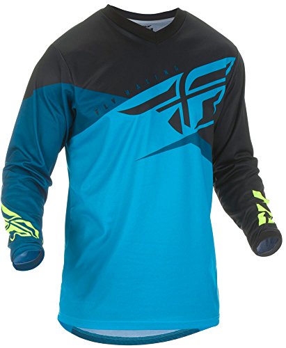 Fly 372-9212X Racing 2019 F-16 Motocross Jersey XXL Blue Black Hi-Vis