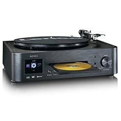 Lenco MC-460 Platine Vinyle et Radio mit Récepteur Dab+/Internet/FM – Tourne-Disque avecLecteur CD et Bluetooth – 2 Haut-parleurs 2 x 20 W RMS – Noir - Les Beatles, Paul McCartney, John Lennon, RIngo Starr, George Harrison Lenco MC-460 Platine Vinyle et Radio mit Récepteur Dab+/Internet/FM - Tourne-Disque avecLecteur CD et Bluetooth - 2 Haut-parleurs 2 x 20 W RMS - Noir – Image 2