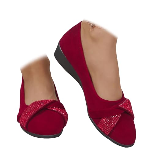 Imagen de Zapatos de cuero ligeros para mujer, cómodos