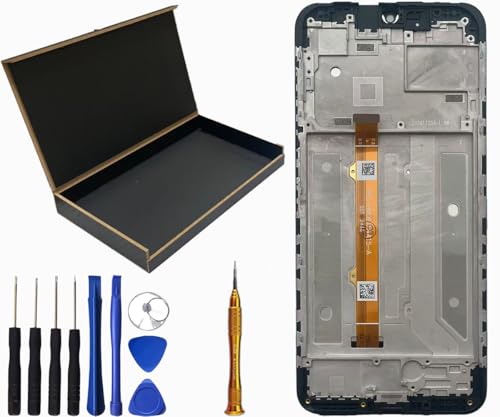 SECRETIGER LCD Screen Display Touch Digitizer Assembly Frame Replacement for Cricket ICON 6 LCD Screen SL219C AT&T Verge LCD Screen SL219A 6.75