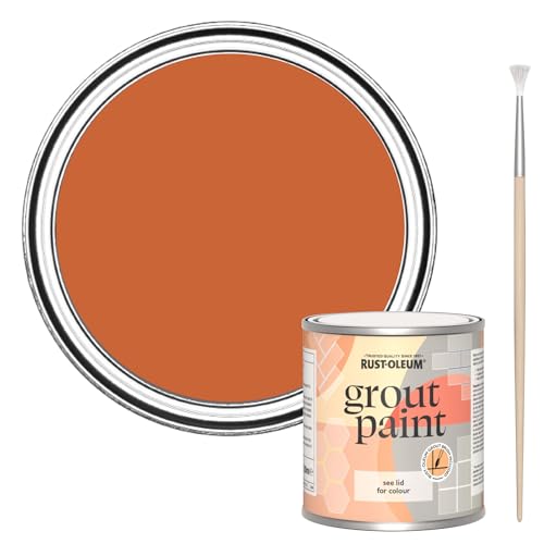 Rust-Oleum Orange Ultra-Durable Grout Paint - Tiger Tea 250ml